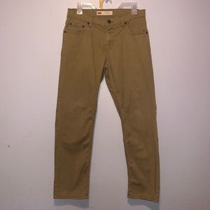 Levi Khaki 511 slim pants boys size 14 husky